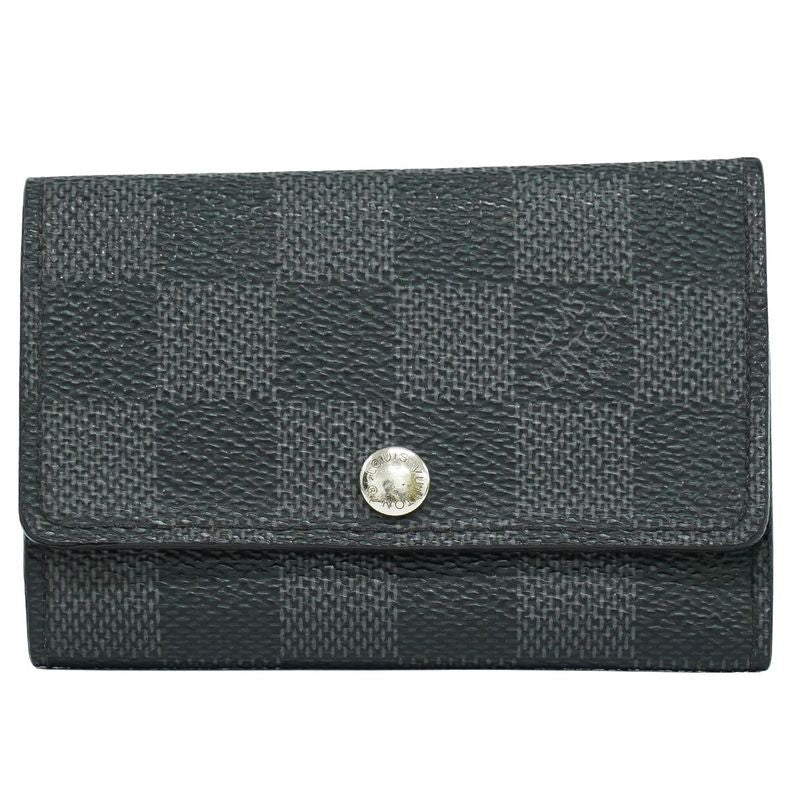 Louis Vuitton Multicles 6 Damier Graphite Key Case 6-stack Black