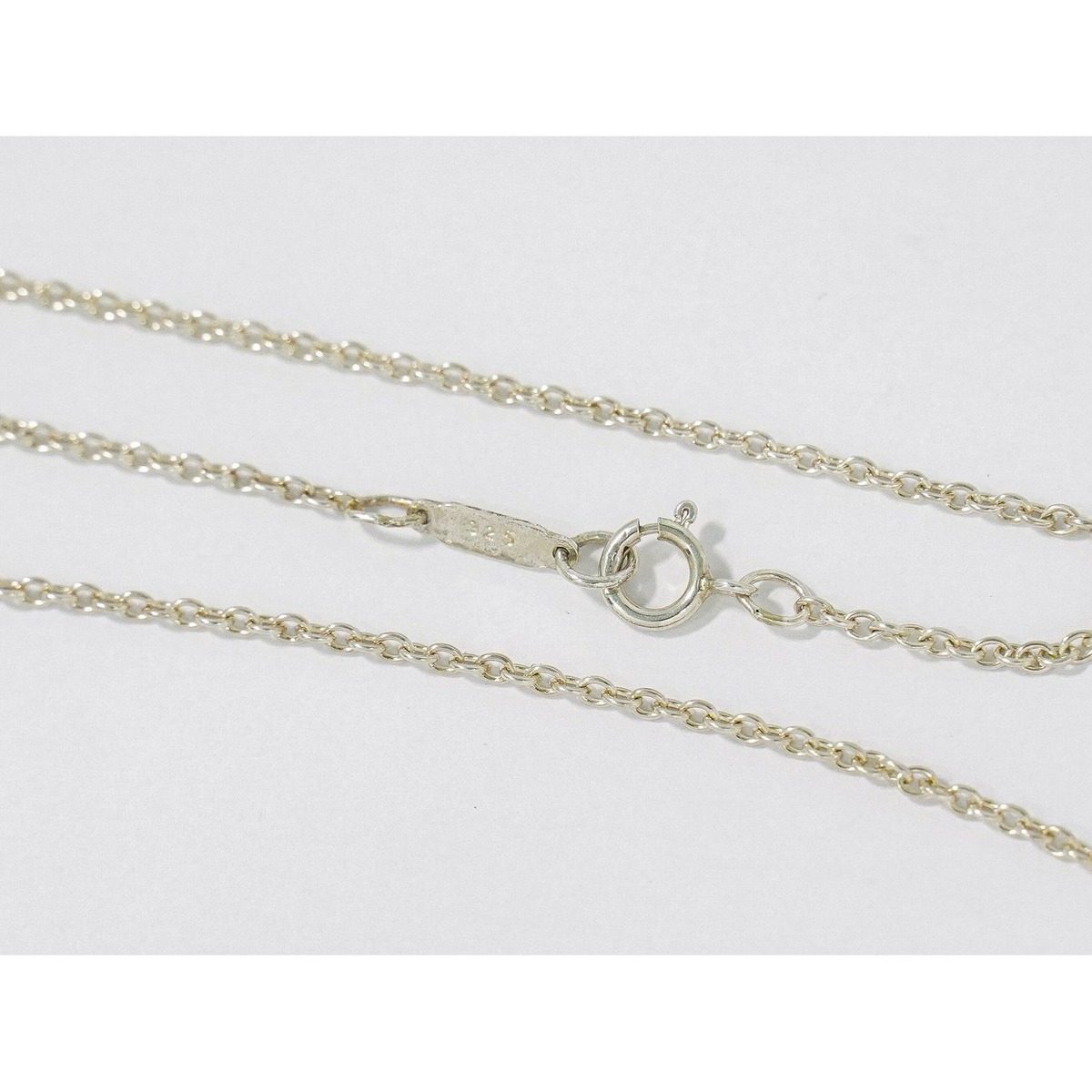 Tiffany & Co Triple Ribbon 925 18k Gold Necklace Pendant Silver Yellow — view 3