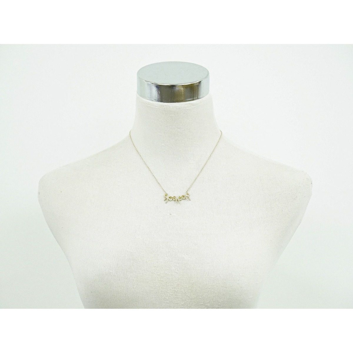 Tiffany & Co Triple Ribbon 925 18k Gold Necklace Pendant Silver Yellow — view 5