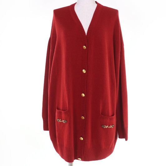 Gucci Cashmere Over Silhouette Horsebit Long Sleeve