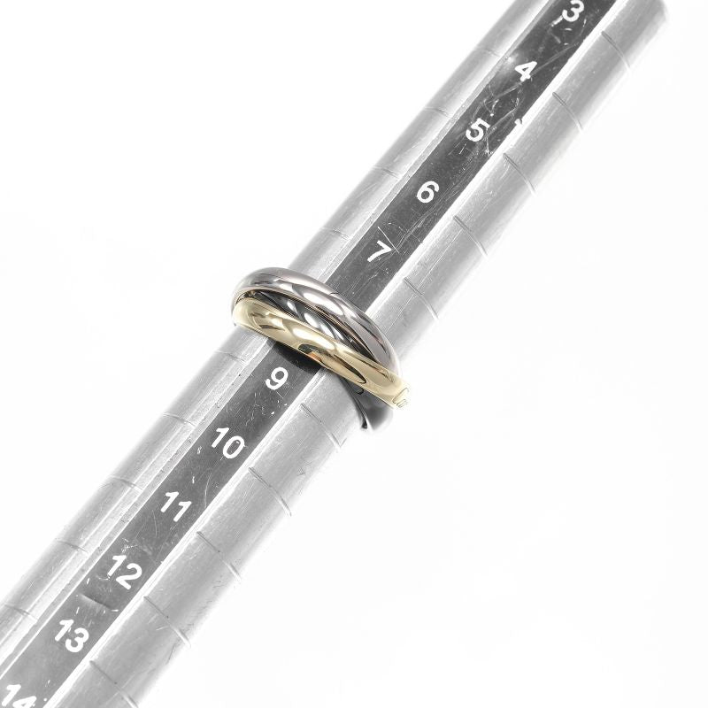 Cartier Trinity 2.8mm (0.11in) Band 18K Yellow Gold X 18K White Gold X Ceramic