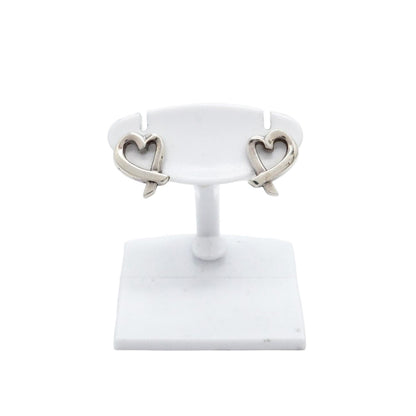 Tiffany & Co Earrings Loving Silver — view 2