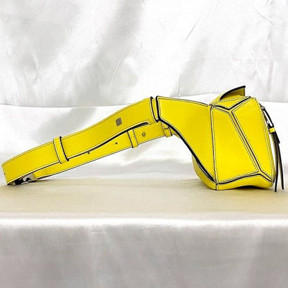 Loewe Body Bag Bum Bag Mini Yellow Puzzle