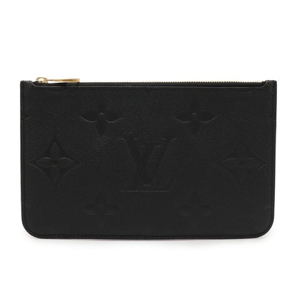 Louis Vuitton Monogram Empreinte Neverfull MM Pouch Only Noir Black