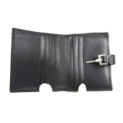 Gucci Wallet Jackie 035 2888 2129 Black GG Canvas Leather Bifold — view 4