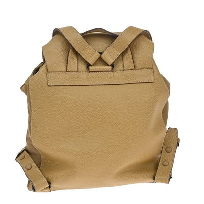 Prada Backpack Nylon Leather Beige 38ka864