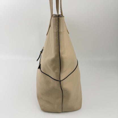 Miu Miu Miu Tote Beige Leather Vintage — view 4