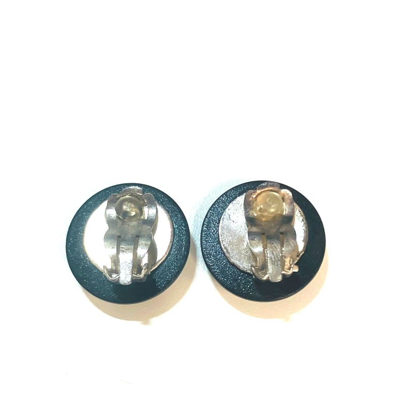 Chanel COCO Mark Rhinestone Earrings: X2057