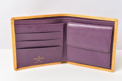 Louis Vuitton Wallet Epi Vintage Obsolete Foldable Wallet M63549