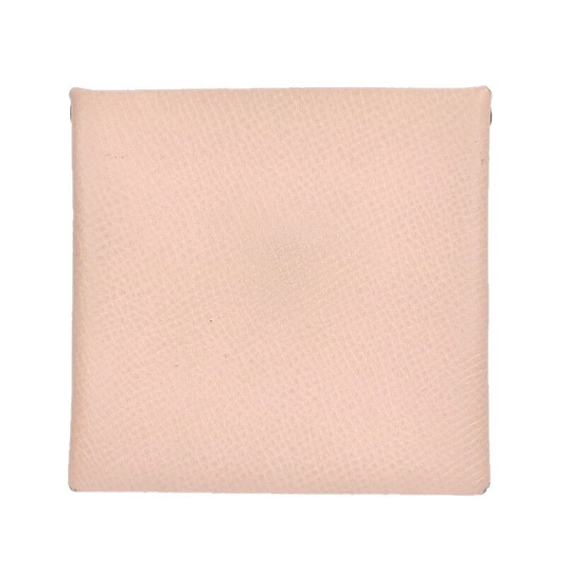 Hermes Bastia C Engraved Epson Leather Coin Case Women