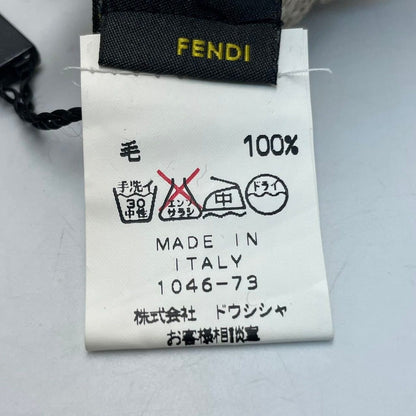 Fendi Gloves Zucca Hair Beige — view 10