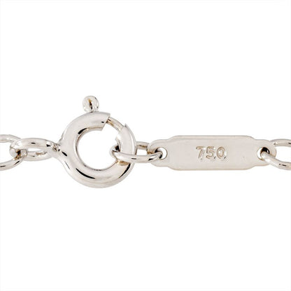 Tiffany & Co Tiffany & Co Crown Key Necklace Diamond 18K White Gold 64g White