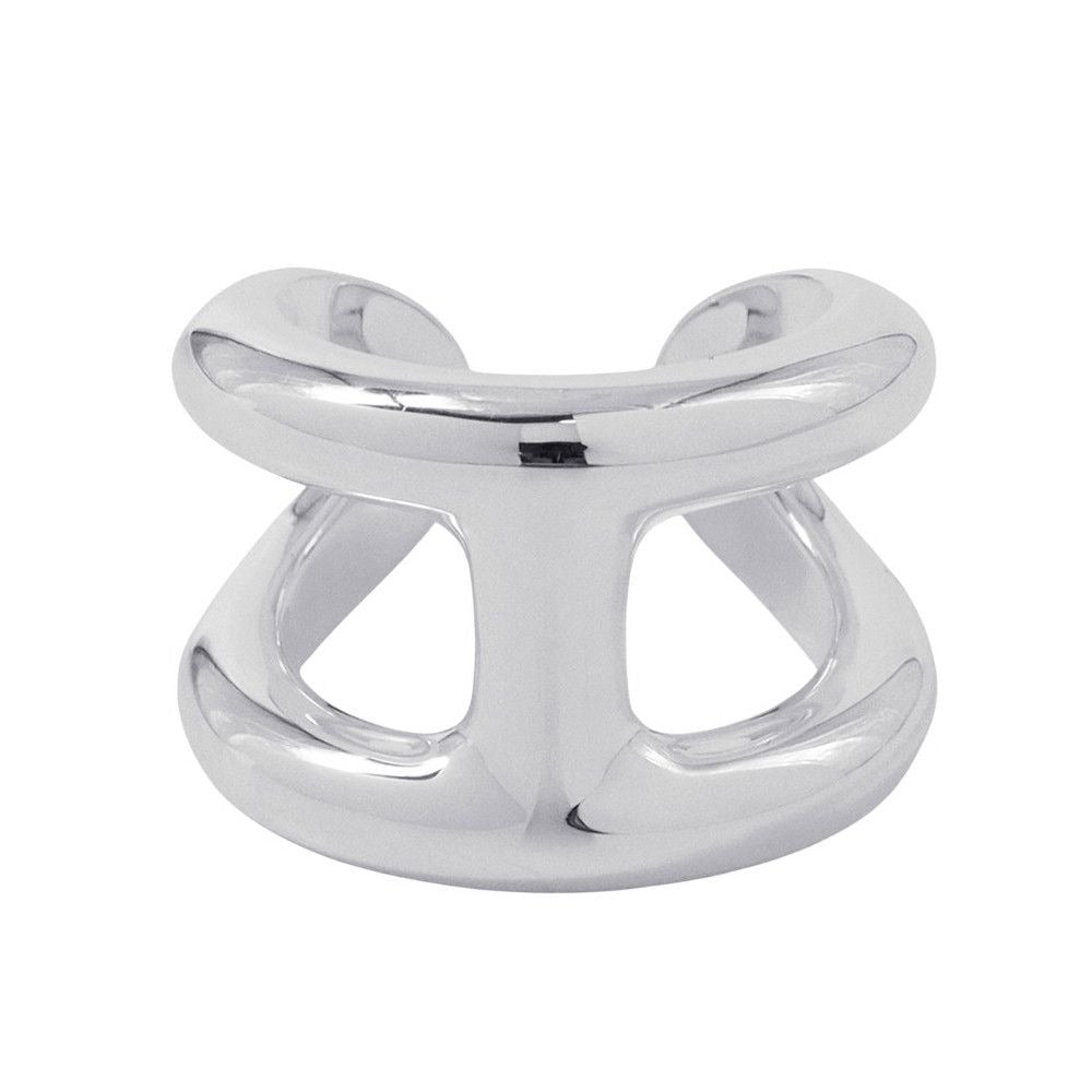Hermes Ring Osmose GM Silver 52