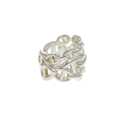 Hermes Chaine D'ancre Anchene GM Size 53 (#12) Silver 925 Ring 0340 Hermes
