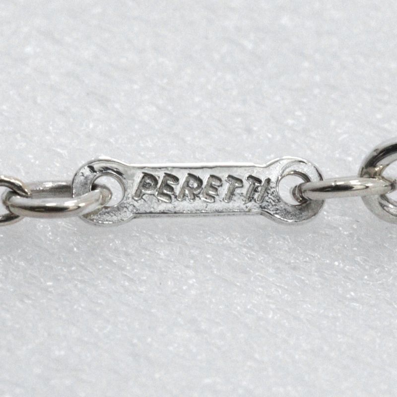 Tiffany & Co Open Heart Elsa Peretti 925 Silver Ladies 4.7g Necklace