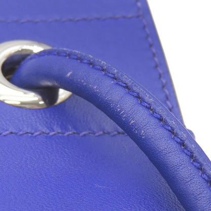Hermes Shoulder Bag Sac Aline Mini Swift Blue Electric Silver Hardware Blue D