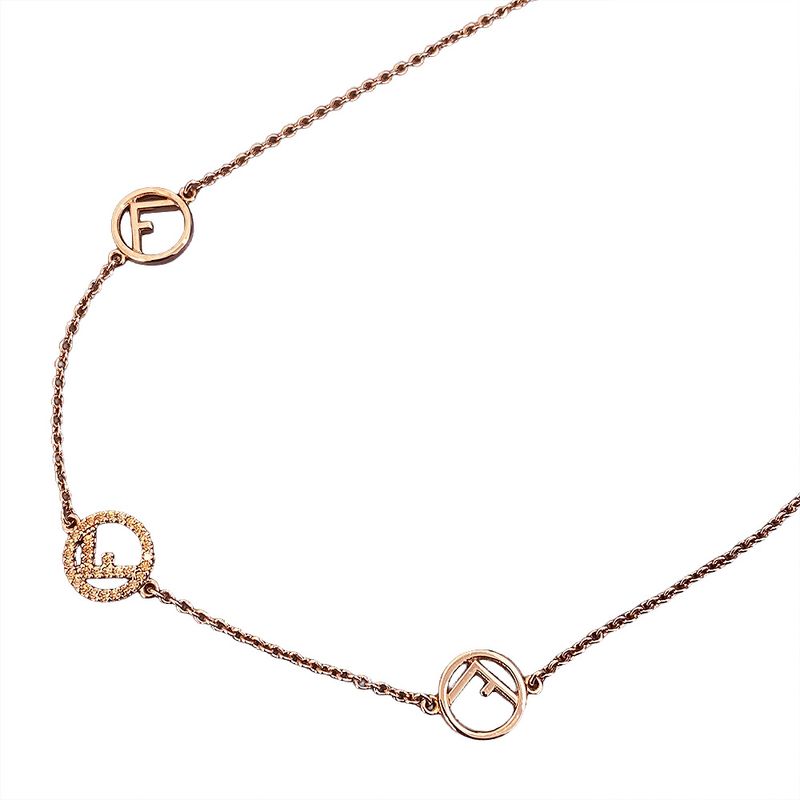 Fendi F Is Fendi Necklace