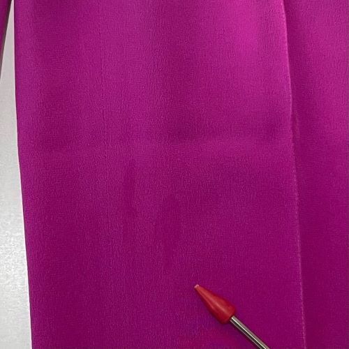 Celine - Phoebe Period Silk Center Press Tapered Pants - 36 - Purple - Women's