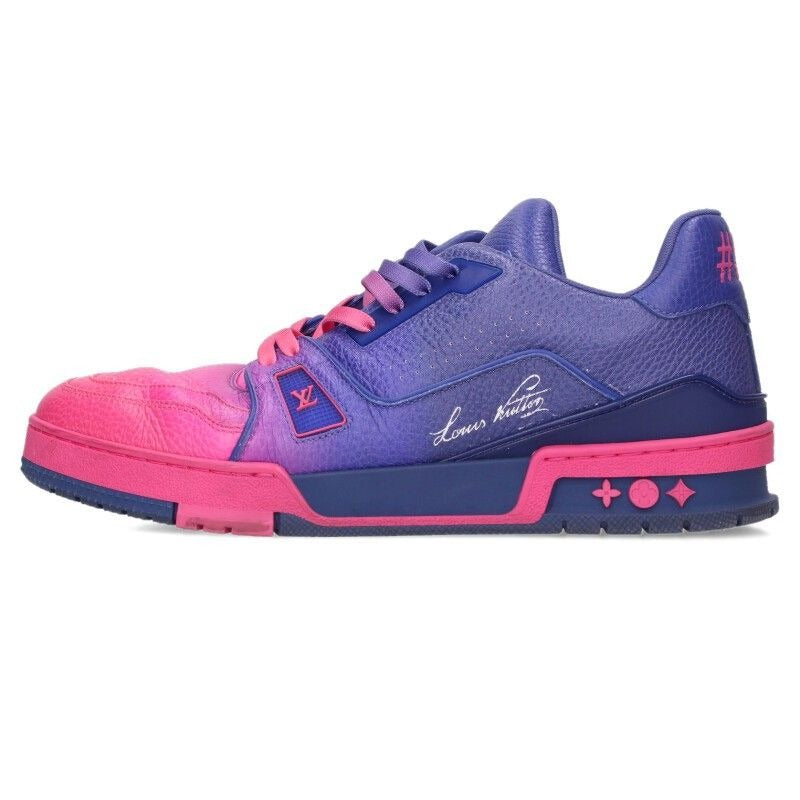 Louis Vuitton Trainer Line Gradient Leather Low Cut Sneakers 7