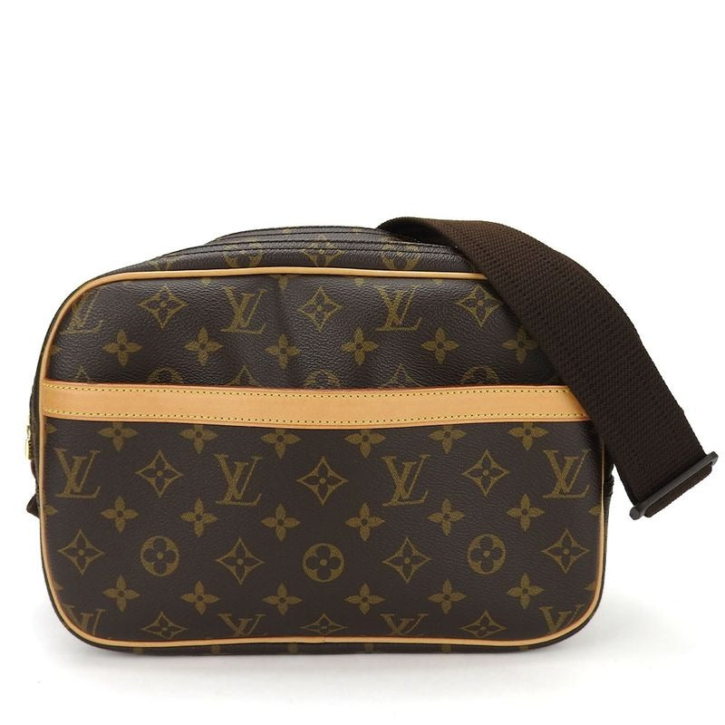 Louis Vuitton Shoulder Bag Reporter PM Monogram Canvas Brown