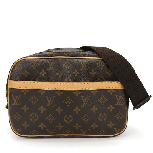 Louis Vuitton Shoulder Bag Reporter PM Monogram Canvas Brown