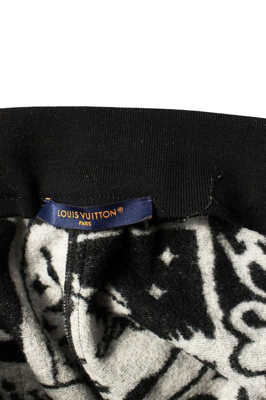 Louis Vuitton 23SS Rm231 VY6 Hoy61w Terry Half Pants Men's 4L