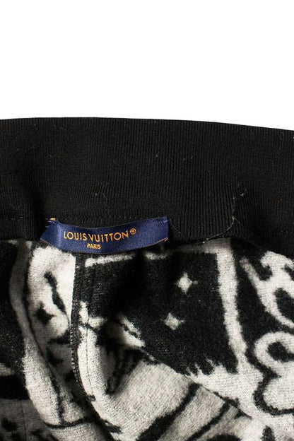 Louis Vuitton 23SS Rm231 VY6 Hoy61w Terry Half Pants Men's 4L