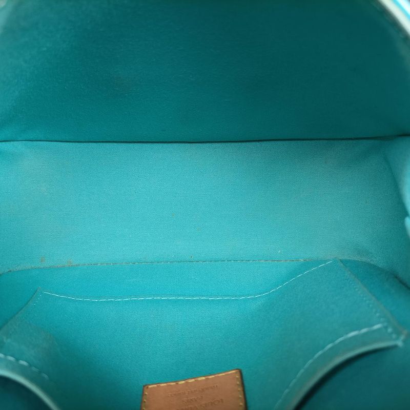 Louis Vuitton Bellflower PM Blue Lagon Vernis M91730fl0152