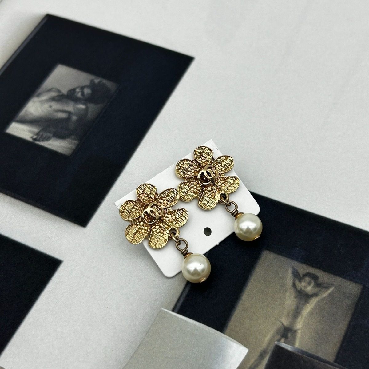 Chanel Gold Earring Earrings