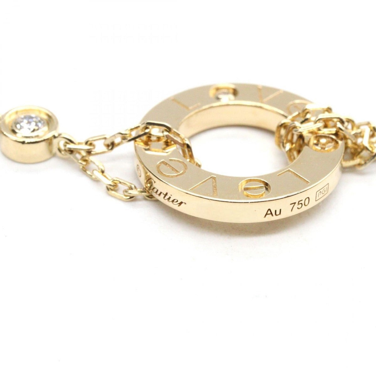 Cartier Necklace Love Circle 38 — view 4