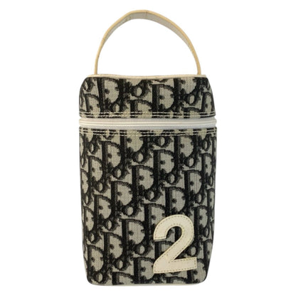 Dior Trotter White Black Handbag Vanity Bag