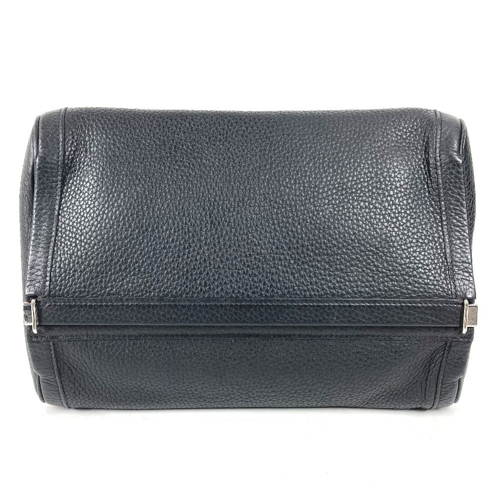 Hermes Clutch Equi Leather Black X
