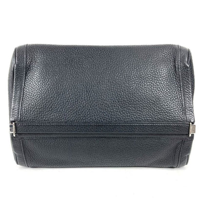 Hermes Clutch Equi Leather Black X