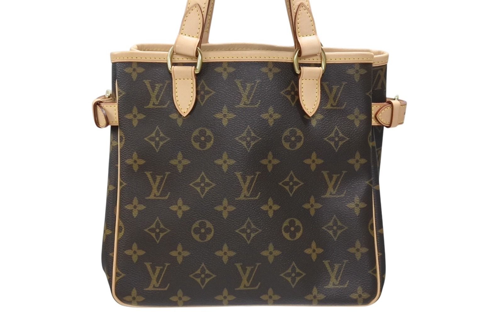 Louis Vuitton Batignolles Handbag Monogram Canvas Brown — view 3