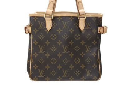Louis Vuitton Batignolles Handbag Monogram Canvas Brown — view 3