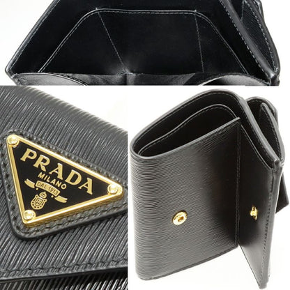 Prada Trifold Wallet With Coin Purse Viteromove Compact Wallet Calf Leather