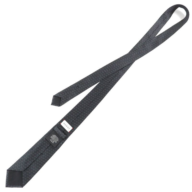 Gucci 100% Silk G Logo Regimental Stripe Necktie With 7cm (2.76in) Sword Tip