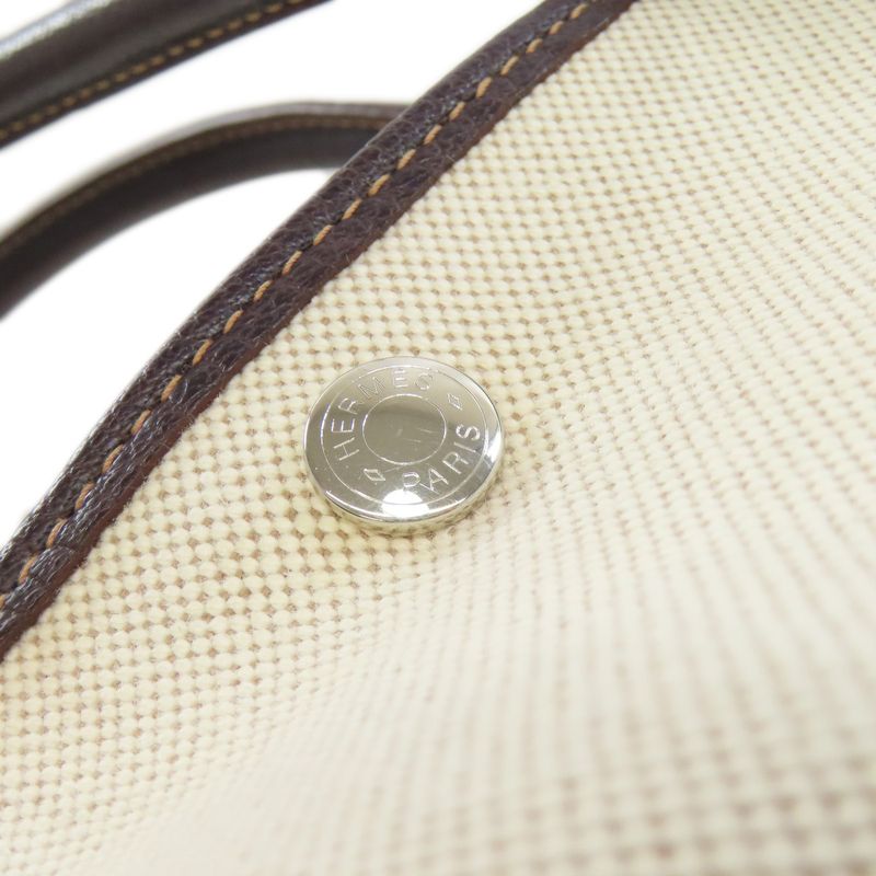 Hermes Garden Party PM Tote Bag Toile Ash Negonda Women