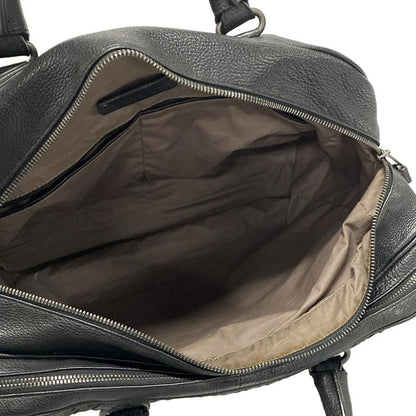 Bottega Veneta Intrecciato Black Leather Handbag