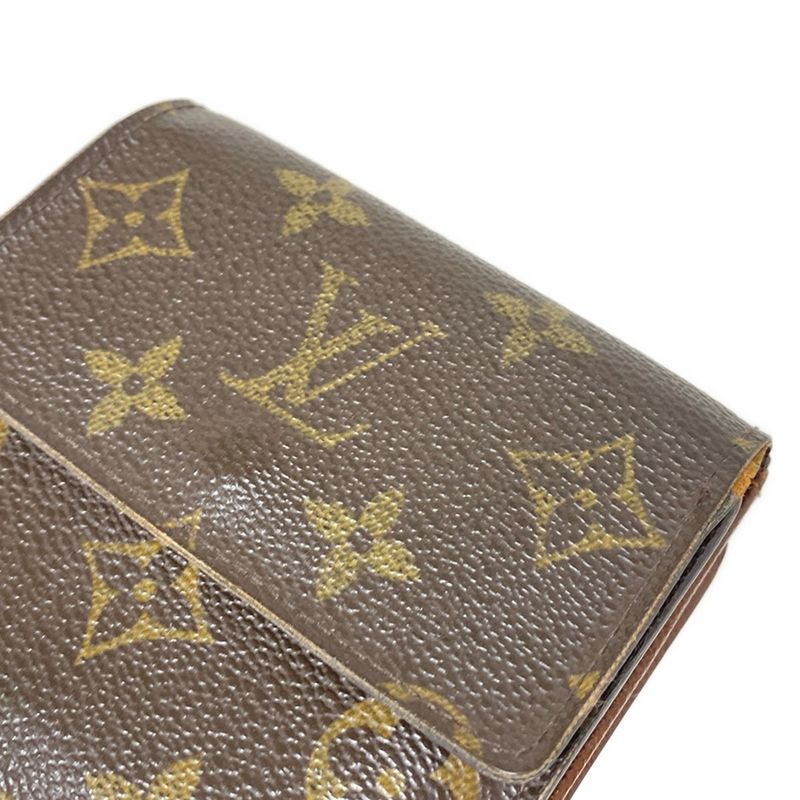Louis Vuitton W Hook Wallet Monogram Porte Monnaie Vivier Carte Cles Di M61652
