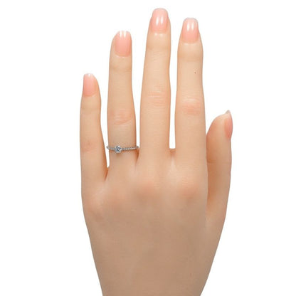 Cartier Etancel De Cartier Pt950platinum And Diamonds Size 7 Ladies 1.7g Ring