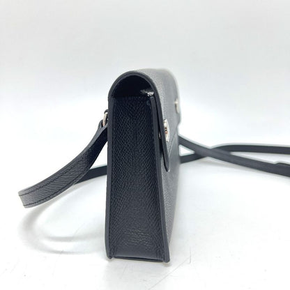 Hermes Shoulder Bag Nap To Go Vaux Epson Black