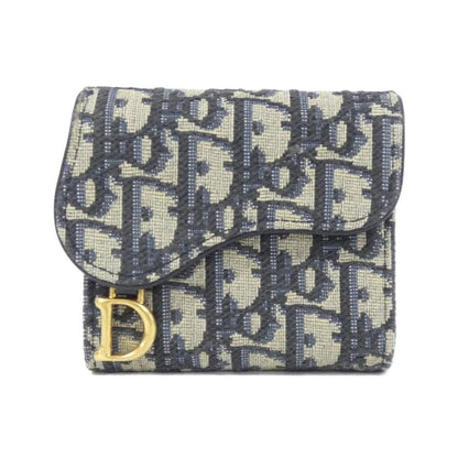 Dior Oblique Saddle Lotus Wallet