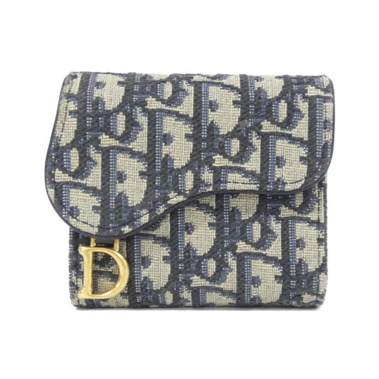 Dior Oblique Saddle Lotus Wallet