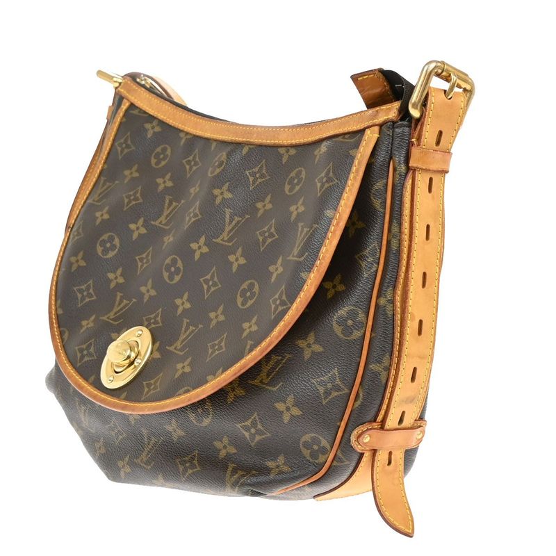 Louis Vuitton Tulum GM Shoulder Bag Monogram Leather M40075 99ka905