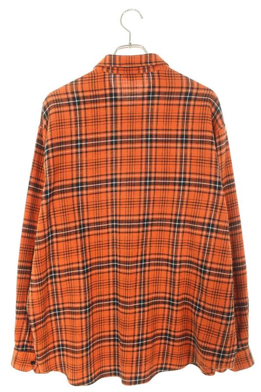 Celine 2c486554t Checked Long Sleeve Shirt Men's 40