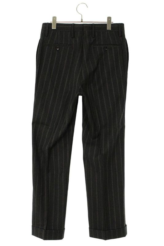 Gucci 21anfr Striped Wool Slacks Long Pants Men 46