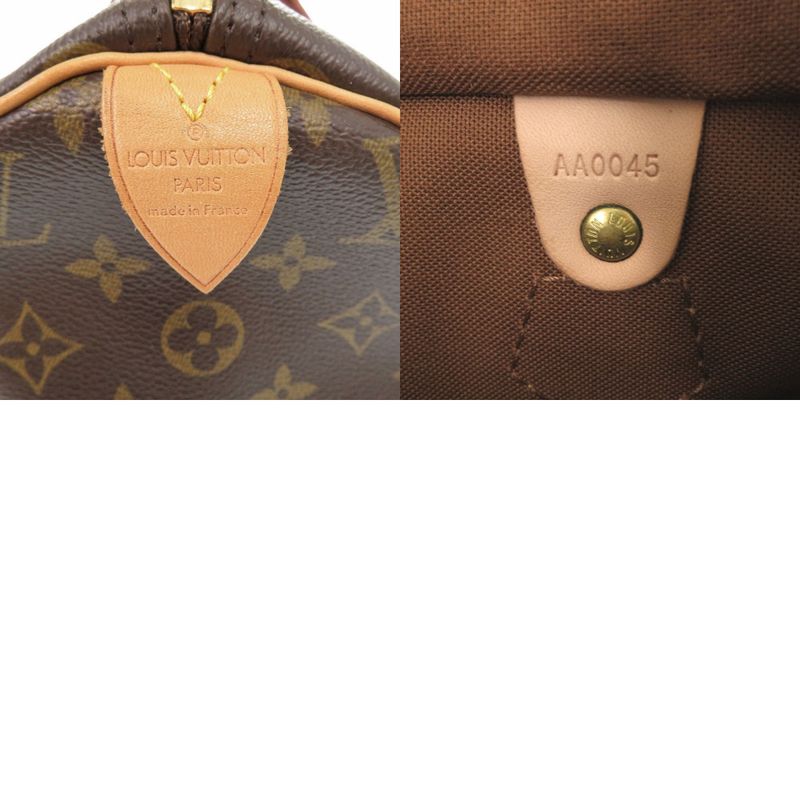 Louis Vuitton Speedy 30 Monogram M41526 Handbag LV 0478 Louis Vuitton