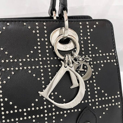 Christian Dior Semi Shoulder Bag F21666 Black