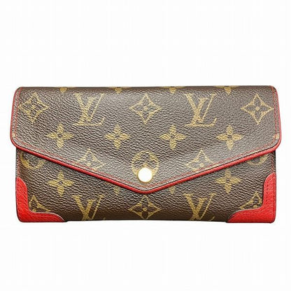 Louis Vuitton Monogram Portefeuille Sarah Retiro M61184 Long Wallet Women